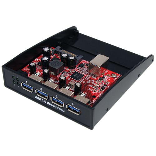 StarTech 3.5 5.25" USB 3.0 Front Panel 4-Port Hub