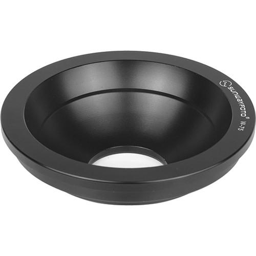 Sunwayfoto W-75 75mm Bowl Adapter for Gitzo SYSTEMATIC Tripods