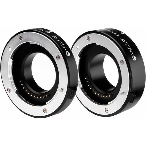 Vello Deluxe Auto Focus Extension Tube Set for Micro Four Thirds Mount