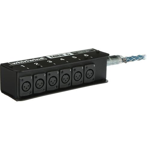 Whirlwind Medusa Mini Series 6 Channel Stagebox to Fanout Snake - 25