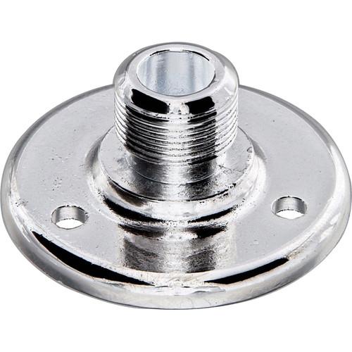 Atlas Sound AD-12B Desk Top Mounting Flange - with: 5 8"-27 Male Fitting 1-3 4" Base Diameter