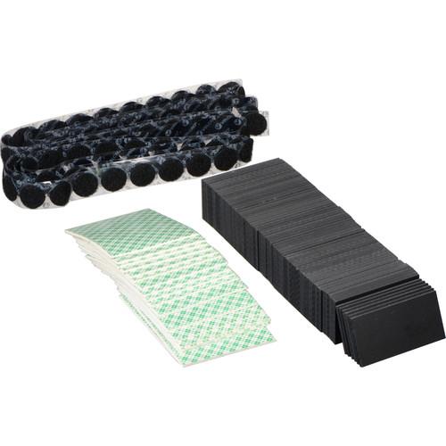 Auralex TEMP Tabs - Temporary Studiofoam Mounting Solution - 72 Tabs, 72 Velcoins and 1 Tube of TubeTak Pro Adhesive