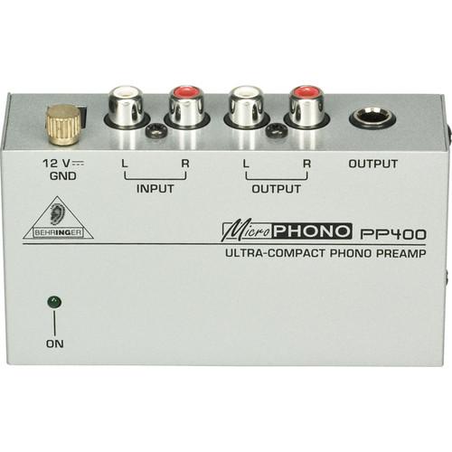 Behringer PP400 Ultra-Compact Phono Preamplifier