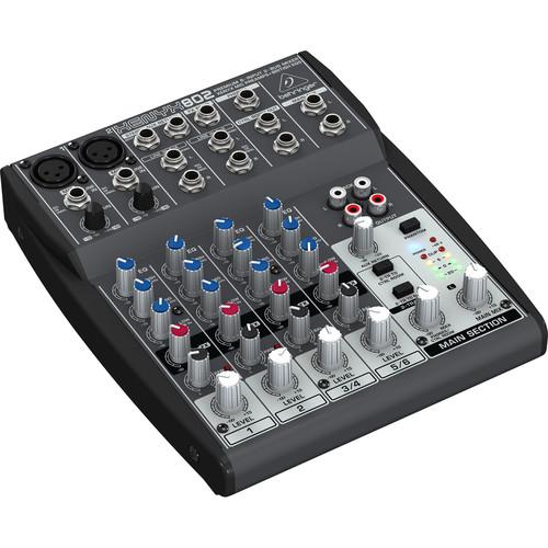 Behringer XENYX 802 8-Channel Compact Audio