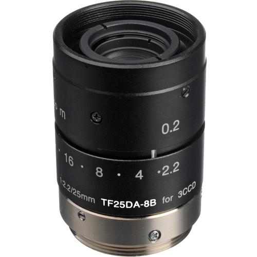 Fujinon TF25DA-8B 25mm f 2.2 C-Mount Lens for Machine Vision and Industrial Applications