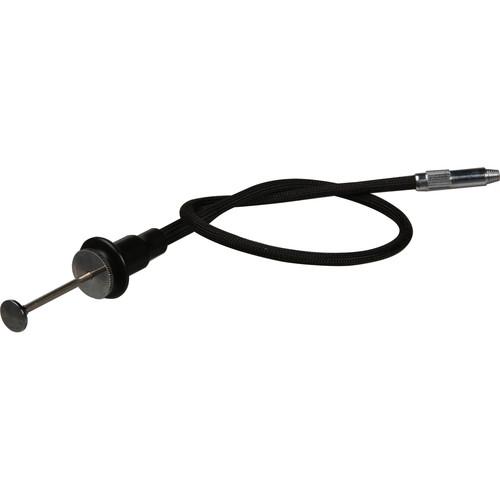 Gepe Cloth Covered Cable Release with Disc-Lock - 10"