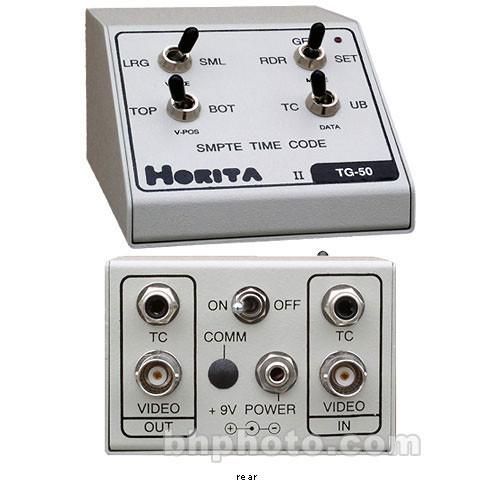 Horita TG-50RM SMPTE LTC Reader Generator - Window Burn, Composite, Rackmountable