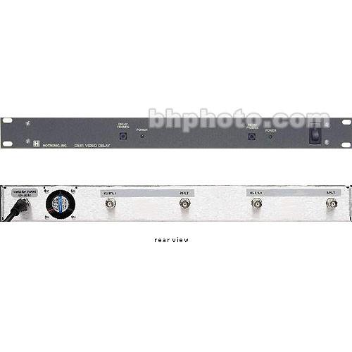 Hotronic DE41-16 Dual Variable Video Delay - 2 Channel, 16 Frames Variable, Composite, Rackmountable