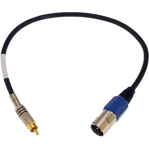 Lynx Studio Technology CBL-XMDR18 RCA Male to 3-Pin XLR Male Digital In to S PDIF Cable - 1.5