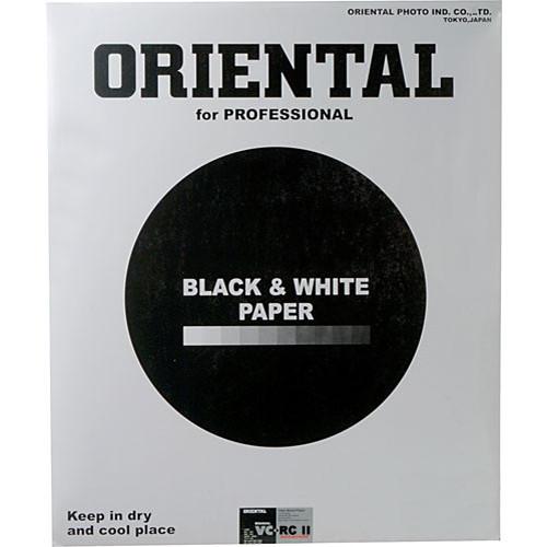 Oriental Seagull VC-RCII Black & White Variable Contrast Resin Coated RPF Pearl Paper 5x7" - 100 Sheets
