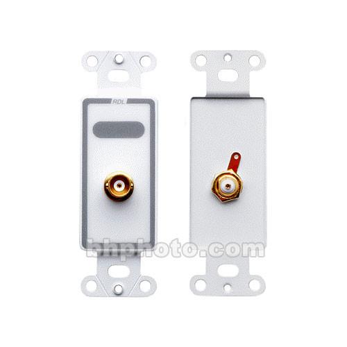 RDL D-BNC Female BNC Jack on D Plate