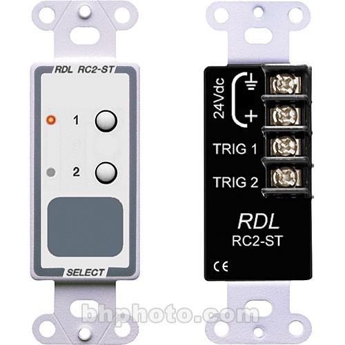 RDL RC2-ST - 2 Channel Remote Control