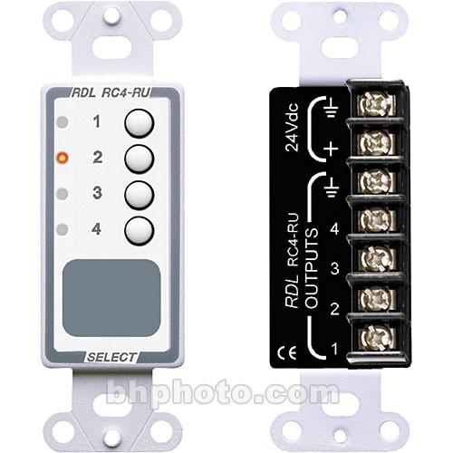 RDL RC4-RU - 4-Channel Remote Control