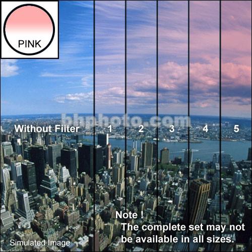 Tiffen 5 x 6" 2 Pink Soft-Edge Graduated Filter
