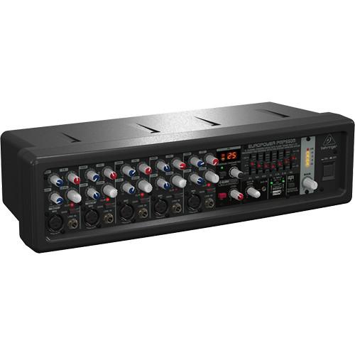 Behringer Europower PMP550M 500-Watt 5-Channel Powered Rackmount Mixer