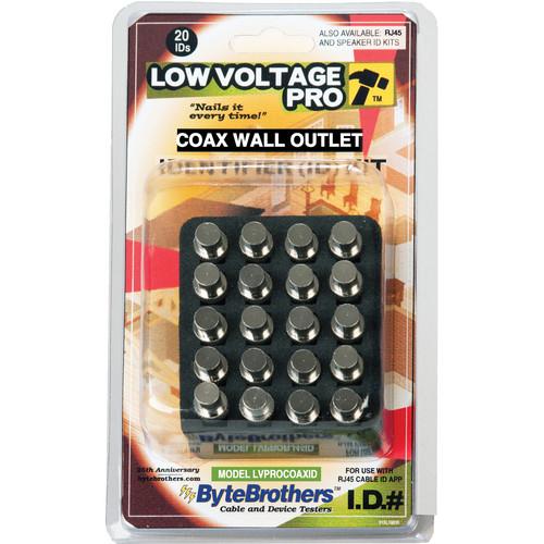 Byte Brothers 20-Piece COAX Wall Jack
