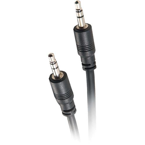 C2G CMG-Rated 3.5mm Stereo Audio Cable with Low Profile Connectors