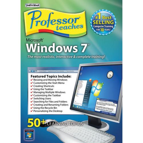 Individual Software Professor Teaches Windows 7