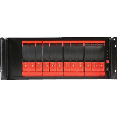iStarUSA 4U 12-Bay SATA Multi-Lane SFF8470 JBOD Trayless Chassis
