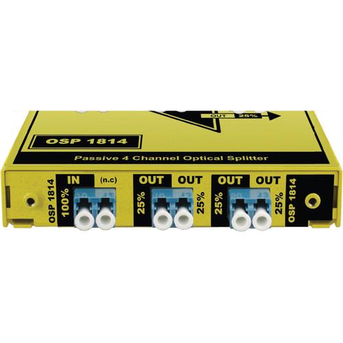 Lynx Technik AG yellobrik OSP 1814 4-Channel Passive Optical Splitter Combiner