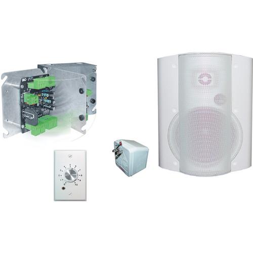 OWI Inc. 40W Amplifier and Surface Mounted Speaker Combination