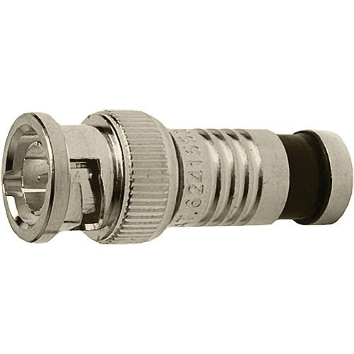Platinum Tools BNC-Type Nickel SealSmart Coaxial Compression RG6 Connector