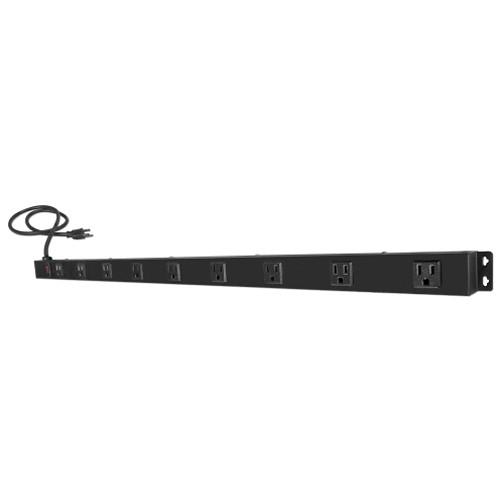 QVS 9-Outlet Surge Protector Wallmount PowerBar