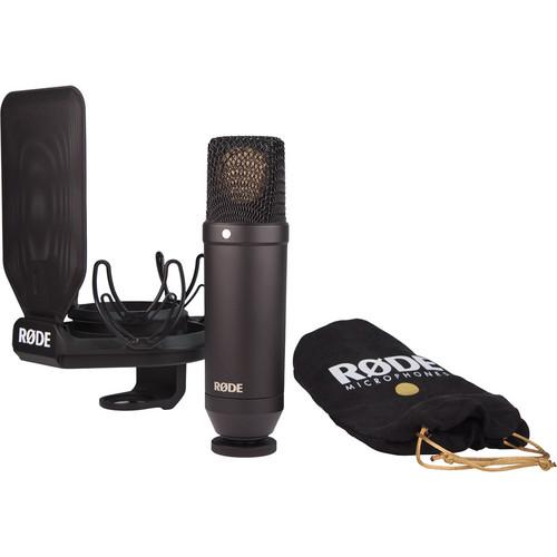 Rode NT-1 KIT 1" Cardioid Condenser Microphone with SMR Shockmount