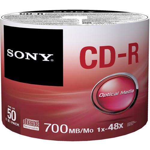 Sony CD-R Data Storage Media