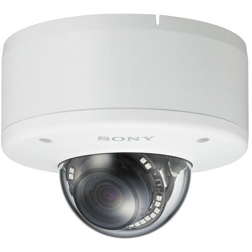 Sony V-Series SNC-VM602R 720p Mini Dome Outdoor IR PTZ Network Camera with Built-In Varifocal Lens