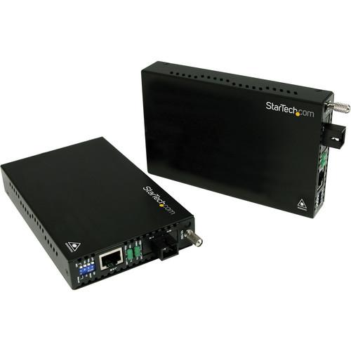 StarTech ET90110WDM2 10 100 Mb s Ethernet WDM Fiber Media Converter Kit