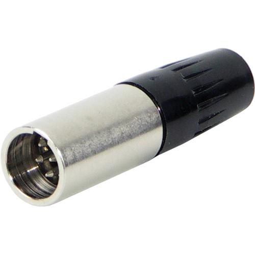 Switchcraft Tini-QG Mini XLR 6-Pin Male Cable Mount Large Flex Relief