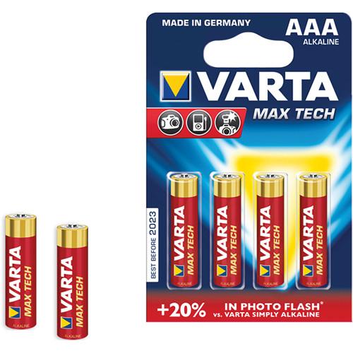 Varta AAA Max Tech Alkaline Battery