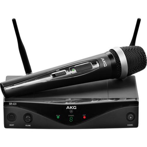 AKG WMS420 UHF Wireless Vocal Set