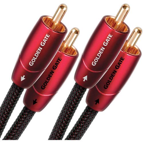 AudioQuest Golden Gate 2 RCA Male to 2 RCA Male Stereo Audio Cable