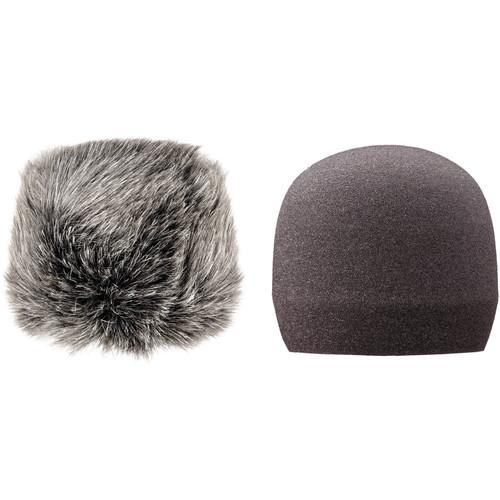 Auray Custom Windbuster and Foam Windscreen Kit for Zoom H2N Digital Recorder