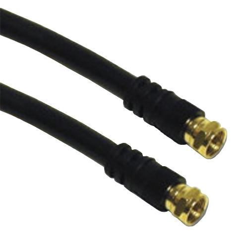 C2G Value Series F-Type RG6 Coaxial Video Cable, C2G, Value, Series, F-Type, RG6, Coaxial, Video, Cable