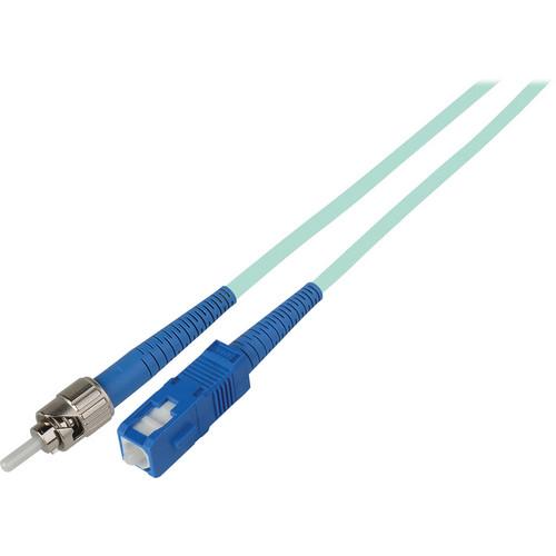 Camplex Simplex ST to SC Multimode Fiber Optic Patch Cable