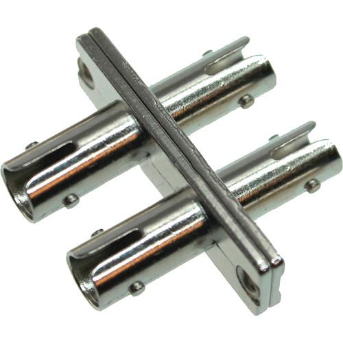 Camplex Singlemode Duplex ST to ST Fiber Optic Coupler with Zirconia Sleeve and Zinc Alloy Body