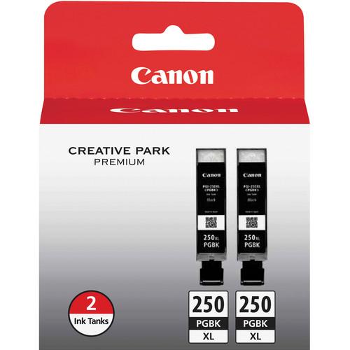 Canon PGI-250PGBK XL High-Capacity Pigment Black Ink Cartridge