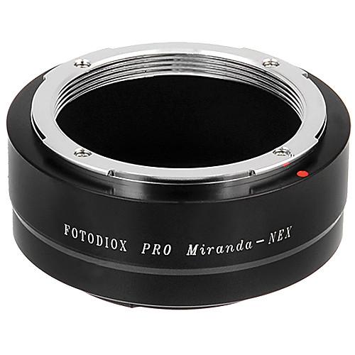 FotodioX Adapter for Miranda Lens to Sony NEX Mount Camera