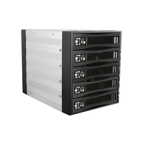 iStarUSA BPU-350SATA 3 x 5.25" to 5 x 3.5" Bay SAS SATA 6.0 Gb s Hot-Swap Cage