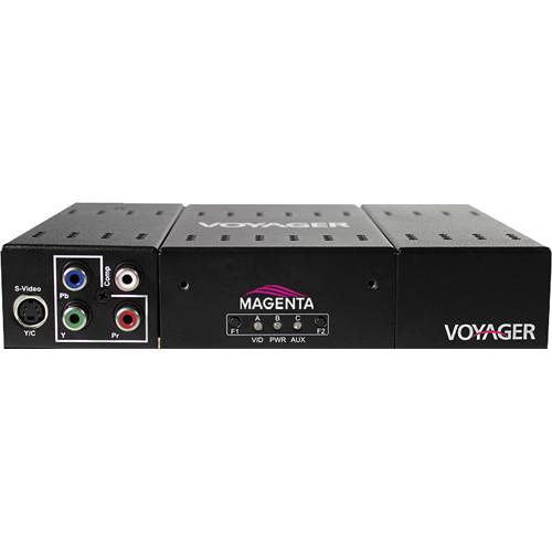Magenta Research Voyager VG-TX2-MM-VGA-ISA 2-Port Analog Video, Audio, & Duplex Serial Fiber Optic Transmitter