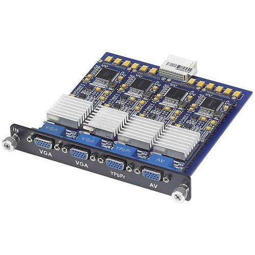 MuxLab 4-Channel VGA Input Card for Multimedia 16 x 16 Matrix Switch