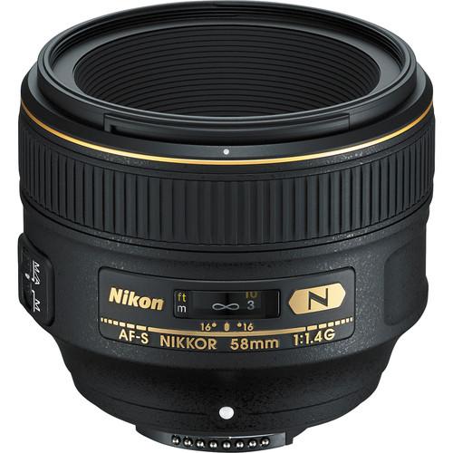 Nikon AF-S NIKKOR 58mm f 1.4G Lens