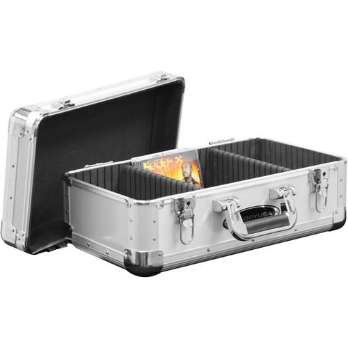 Odyssey Innovative Designs KCD200SIL Silver KROM 200 CD Case