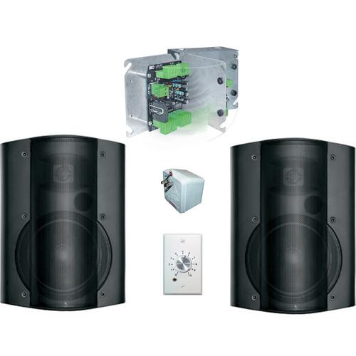 OWI Inc. 40W Amplifier and Surface Mounted Speaker Combination