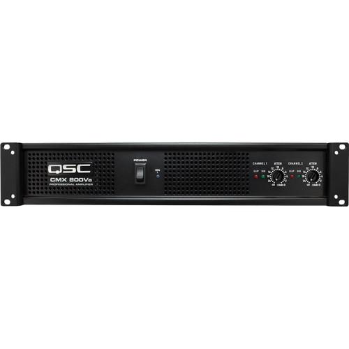 QSC CMX800Va 1200W Commercial Power Amplifier
