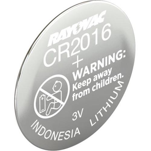 RAYOVAC CR2016 3V Lithium Battery