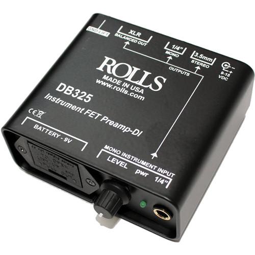 Rolls DB325 Instrument FET Preamp DI